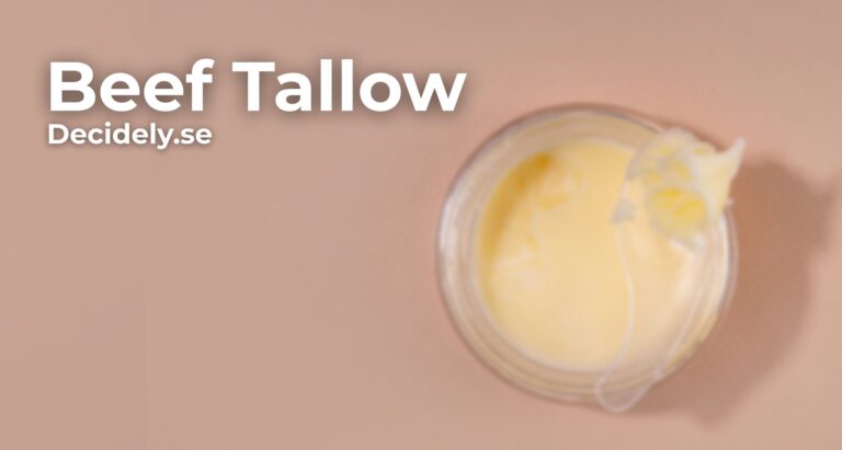 Beef Tallow Moisturizer Talgkräm: 7 Fördelar 2025