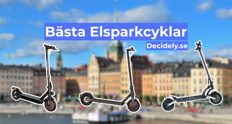 Bästa elsparkcykel 2025 – Åk smartare, snabbare och snyggare! 🛴