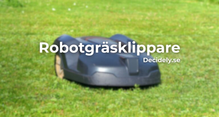 Robotgräsklippare – Bäst i Test 2025
