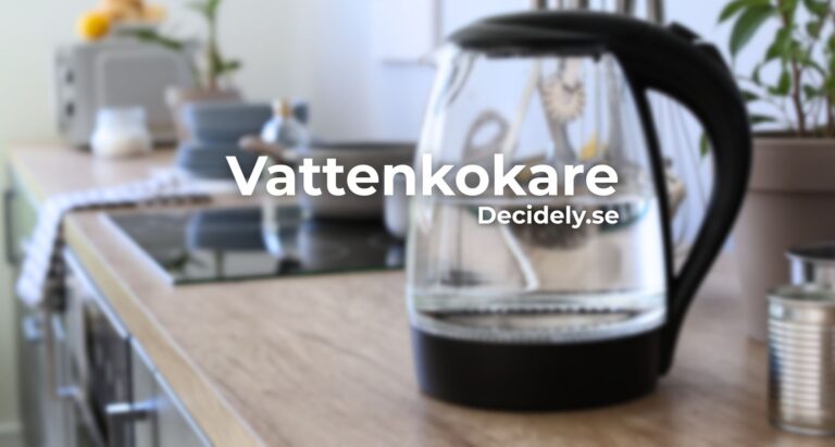 Recension: Vattenkokare- Bäst i Test 2025