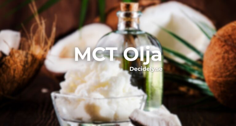 MCT-Olja – Bäst i Test 2025 – Decidely