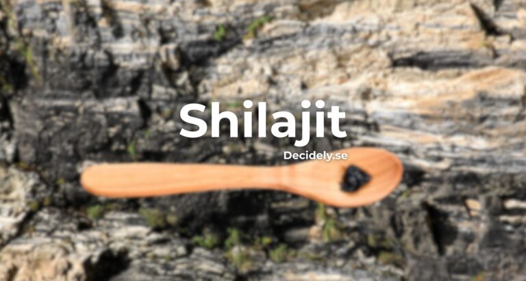 Recension: Shilajit – Bäst i Test 2025