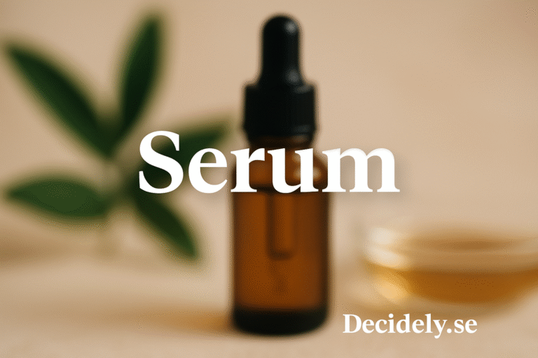 Upptäck de bästa serum för hudvård och vetenskap