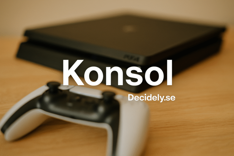 Den bästa spelkonsol att överväga 2025