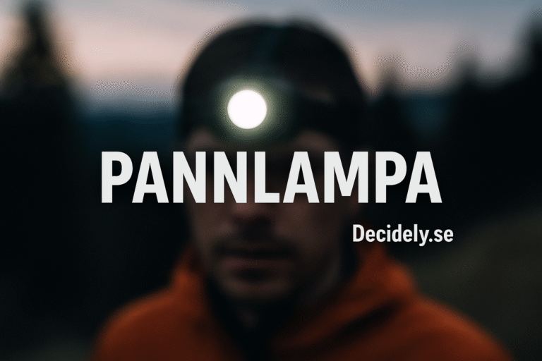 Bästa Pannlampa För Mörkret 2025