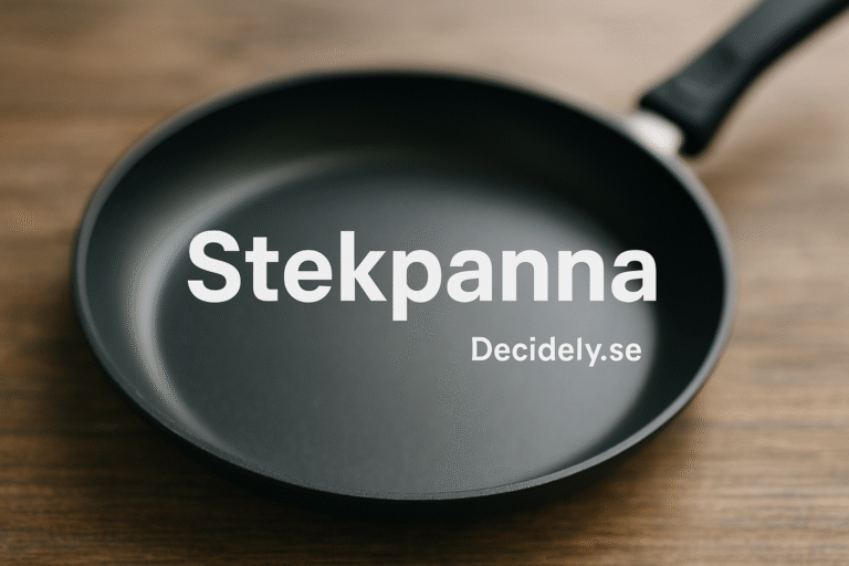 Bästa Stekpanna 2025