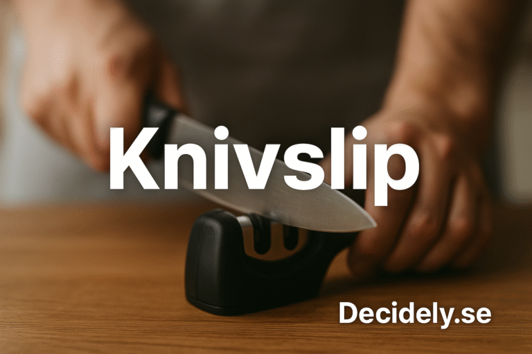 Bästa knivslip 2025