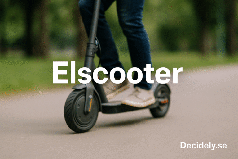 Bästa Elscooter 2025