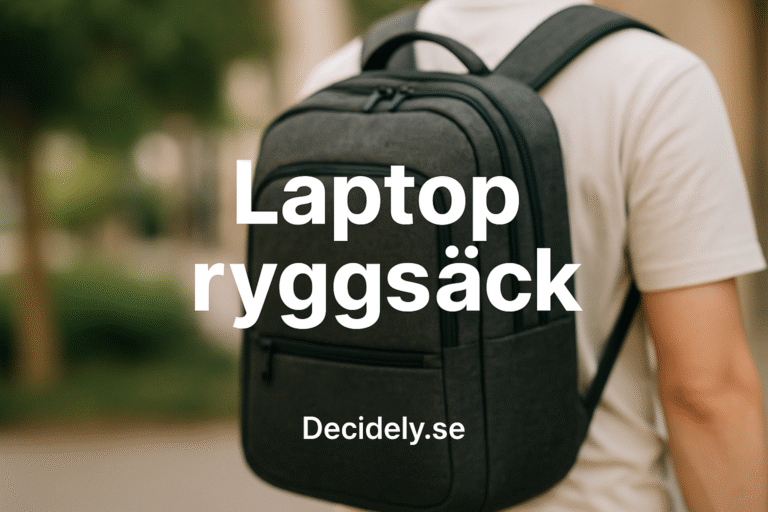 Bästa Laptop Ryggsäck För Vardagen 2025