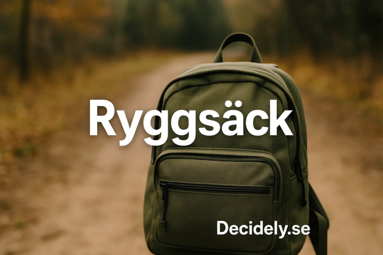 Bästa Ryggsäck För Vardagen 2025