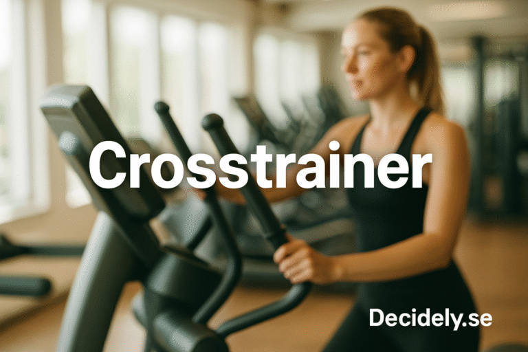 Bästa Crosstrainer För Hemmagym 2025
