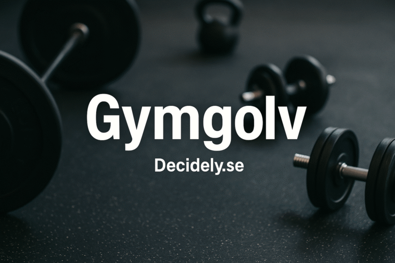 Bästa Gymgolv För Hemmagym 2025