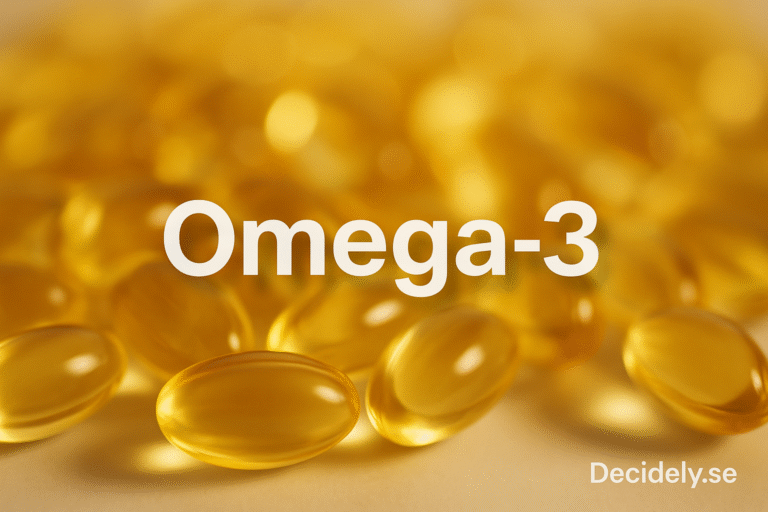 Bästa Omega-3 – Bäst i Test 2025