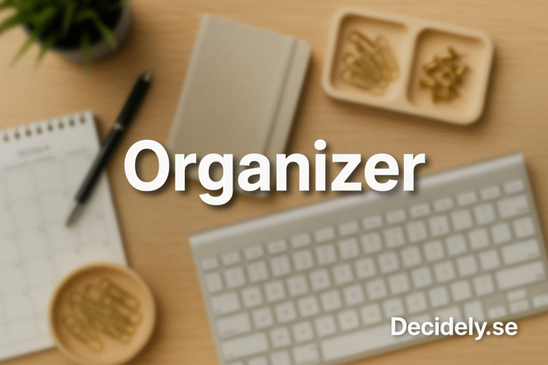 Bästa Organizer – Bäst i Test 2025