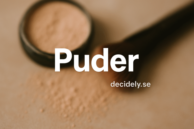 Bästa puder – Bäst i Test 2025