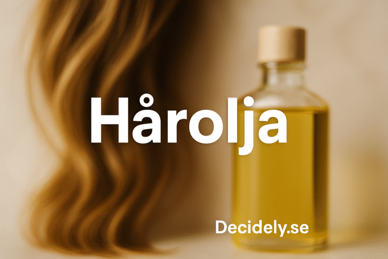 Bästa Hårolja – Bäst i Test 2025