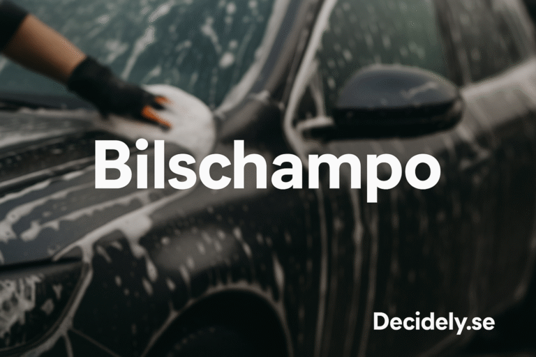 Bästa Bilschampo – Bäst i Test 2025