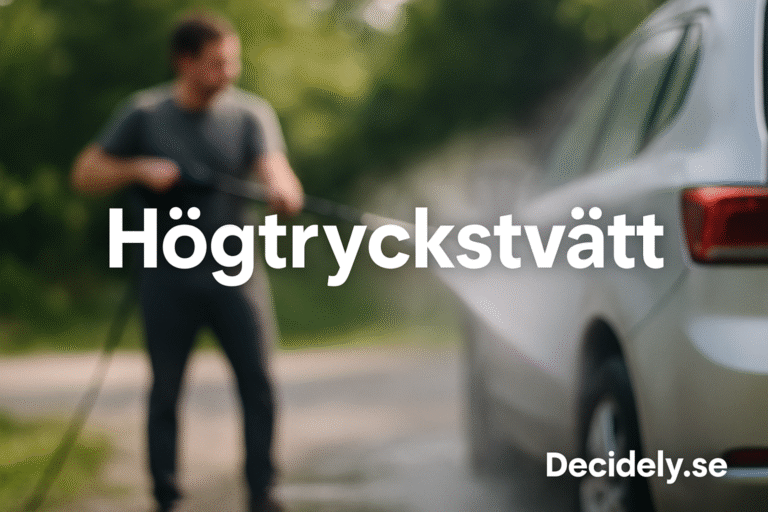 Bästa Högtryckstvätt – Bäst i Test 2025