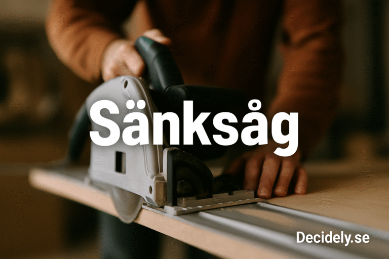 Bästa Sänksåg – Bäst i Test 2025