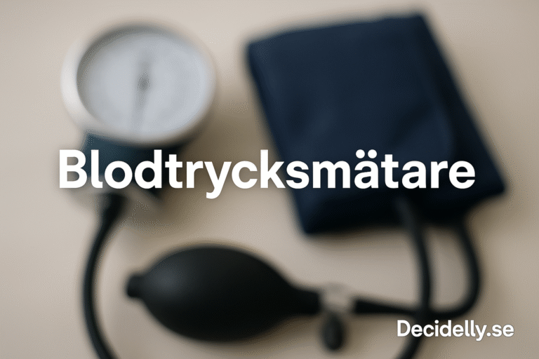 Bästa blodtrycksmätare – Bäst i Test 2025
