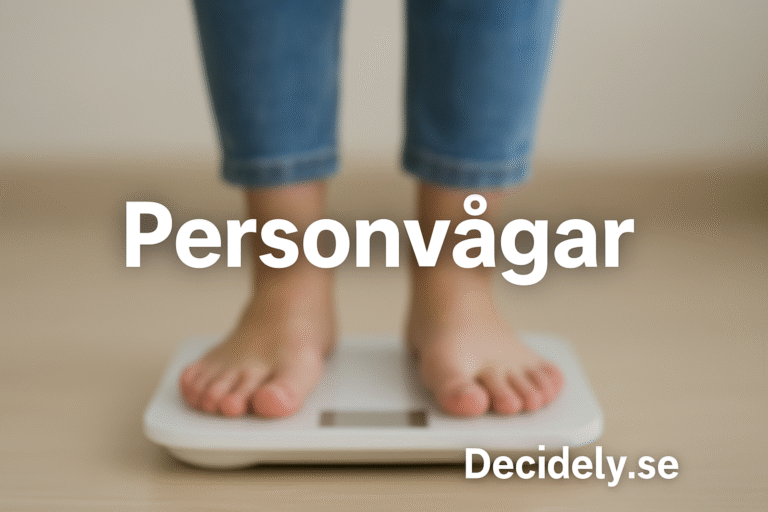 Bästa Personvågar – Bäst i Test 2025