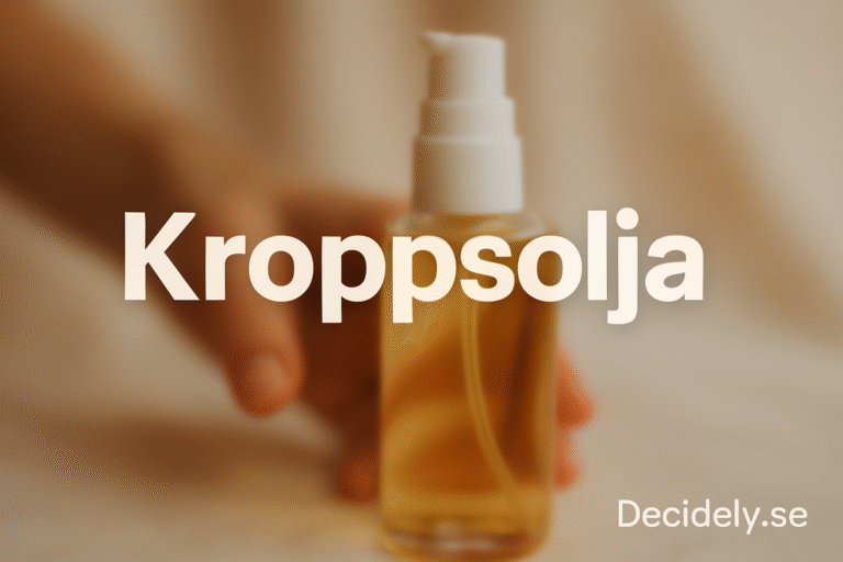 Bästa Kroppsolja – Bäst i Test 2025