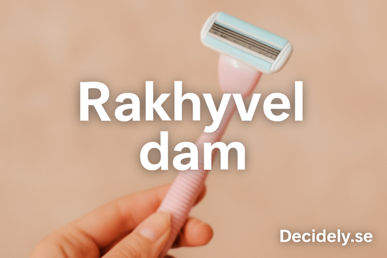 Bästa Rakhyvel dam – Bäst i Test 2025