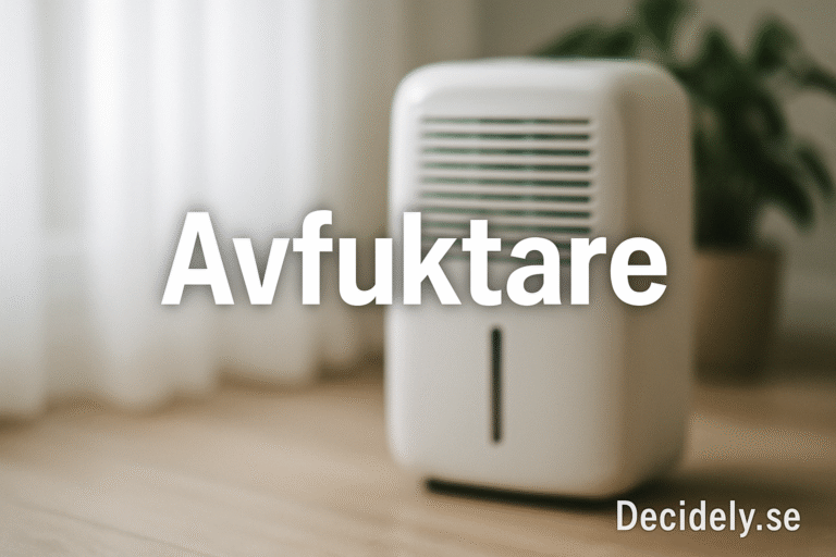 Bästa Avfuktare – Bäst i Test 2025