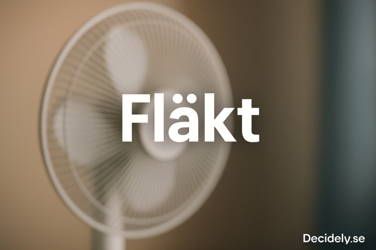 Bästa fläkt – Bäst i Test 2025