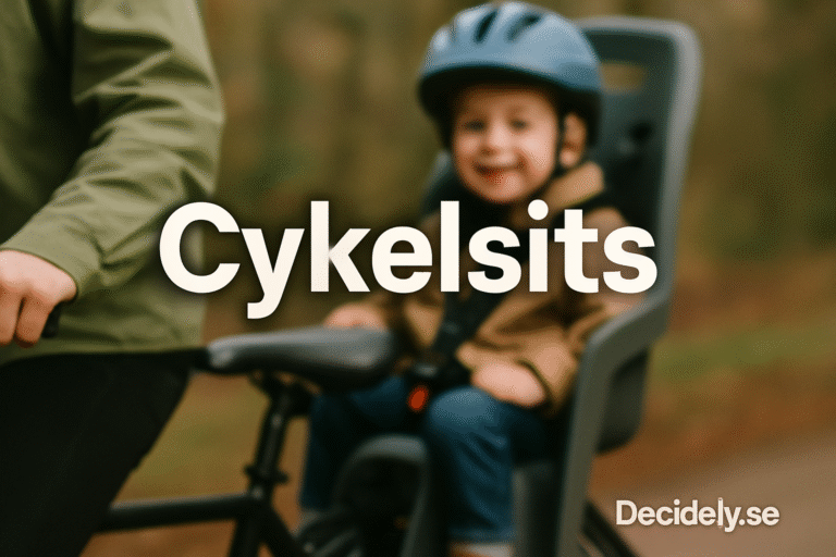 Bästa Cykelsits för Barn – Bäst i Test 2025