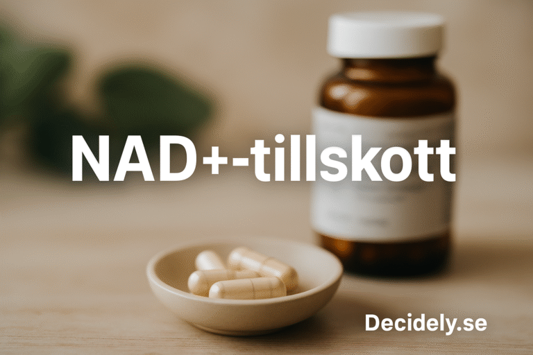 Bästa NAD+-tillskott – Bäst i Test 2025