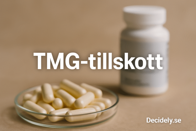 Bästa TMG-tillskott – Bäst i Test 2025